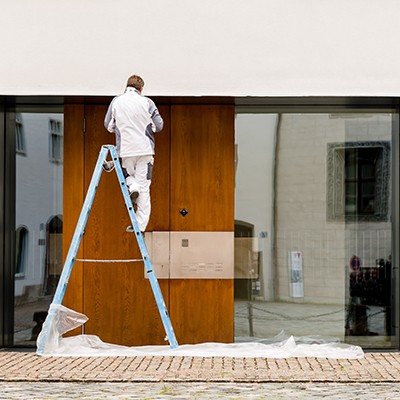 Peinture de façade et murs extérieurs